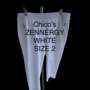 Chic’s ZENNERGY pants, fits right bellow calf.